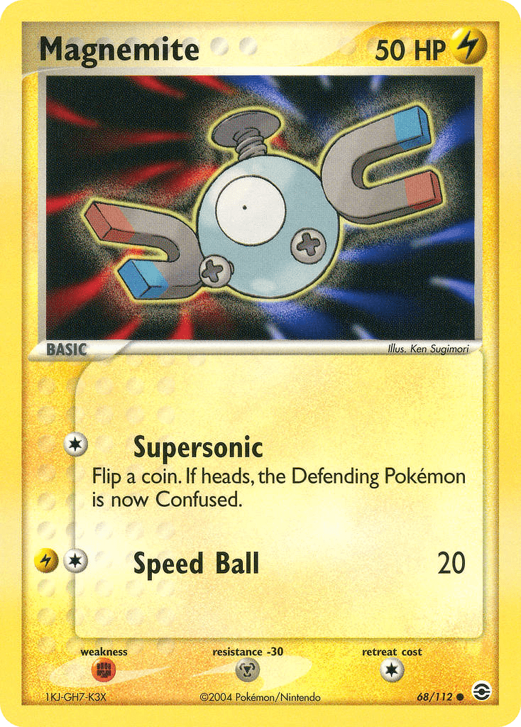 Magnemite Pokémon card