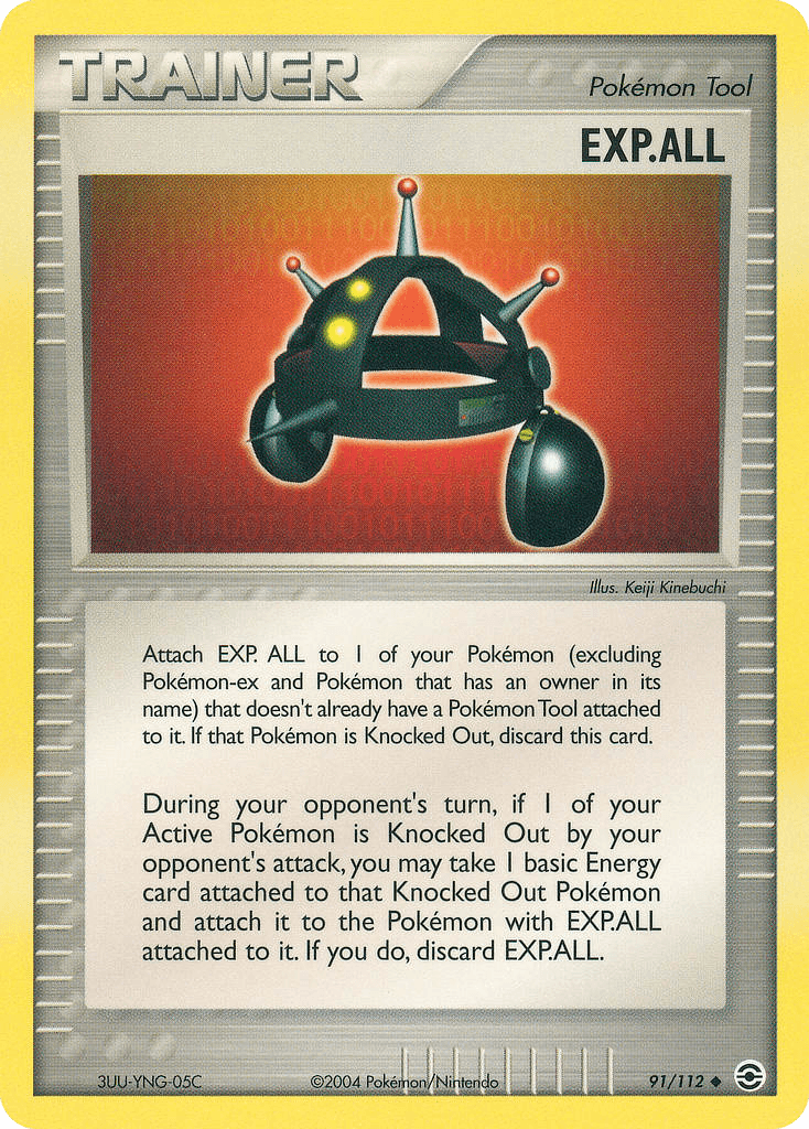 EXP.ALL Pokémon card