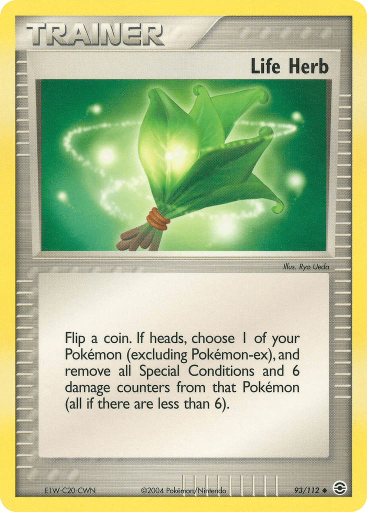 Life Herb Pokémon card