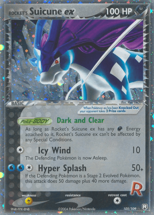 Rocket's Suicune ex — Gen 2