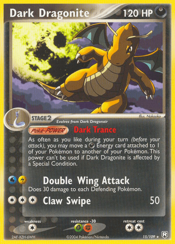 Dark Dragonite from Team Rocket Returns