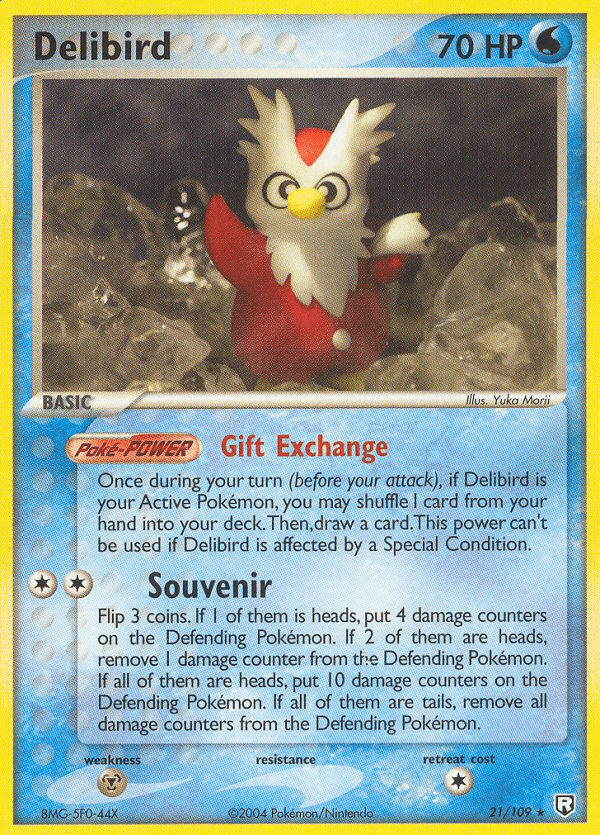 Delibird Pokémon card