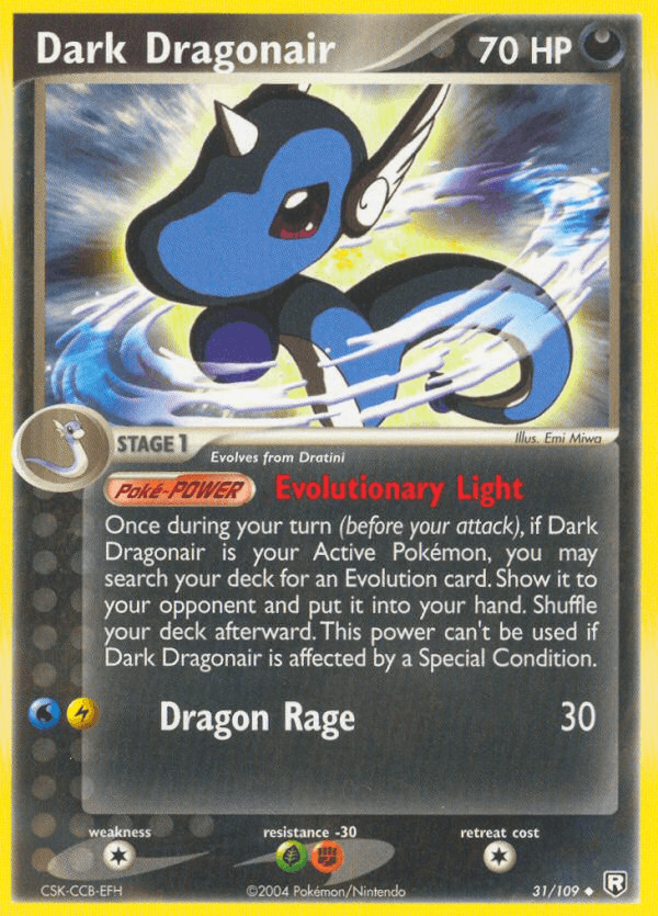 Dark Dragonair Pokémon card