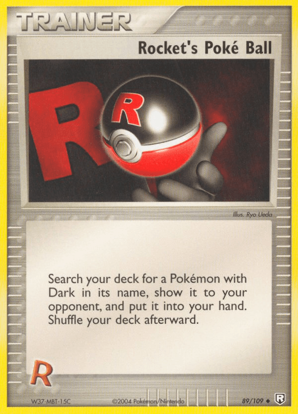Rocket's Poké Ball Pokémon card