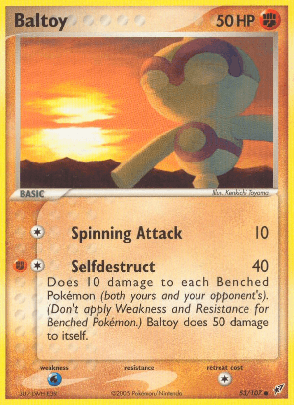 Baltoy Pokémon card