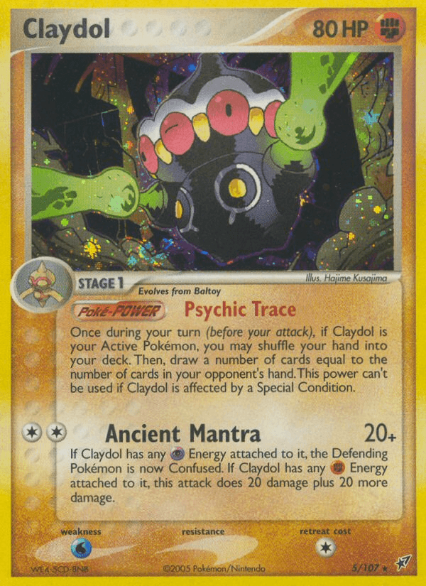 Claydol Pokémon card