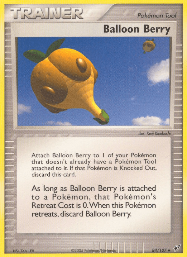 Balloon Berry Pokémon card