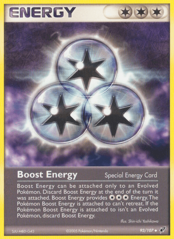 Boost Energy Pokémon card