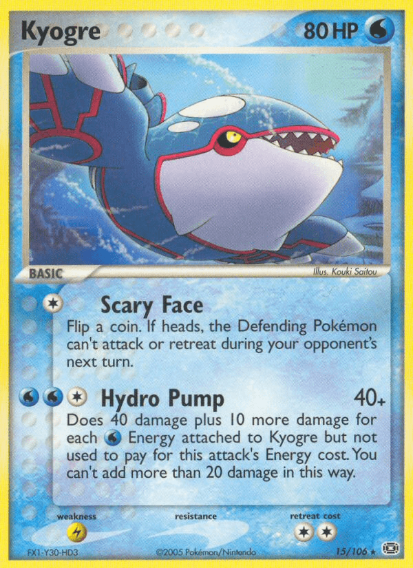 Kyogre from Emerald