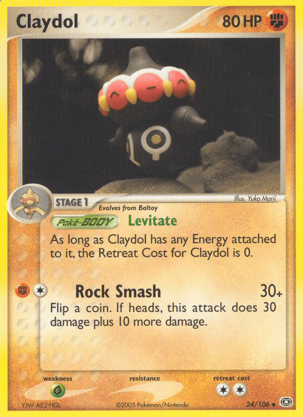 Claydol Pokémon card