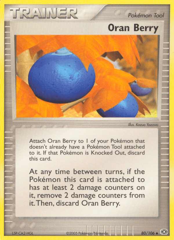 Oran Berry Pokémon card