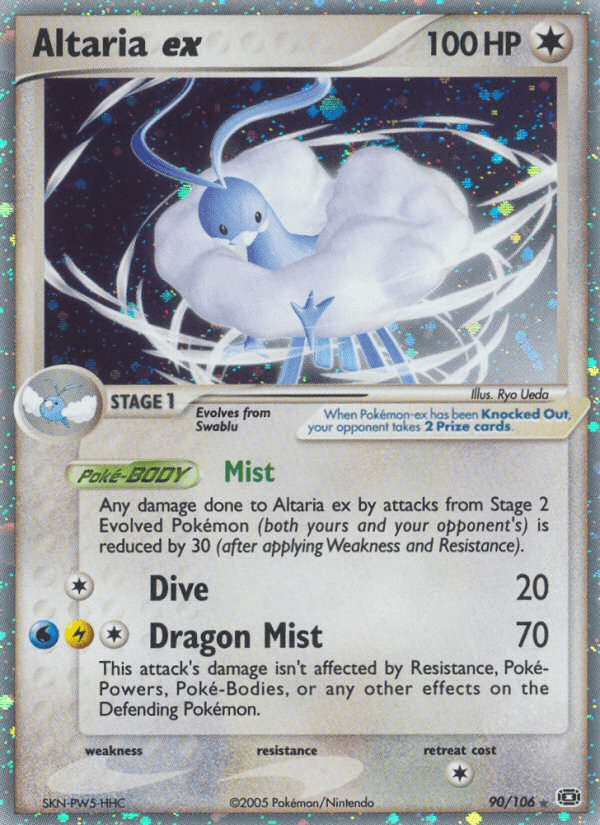 Altaria ex — Rare Holo EX