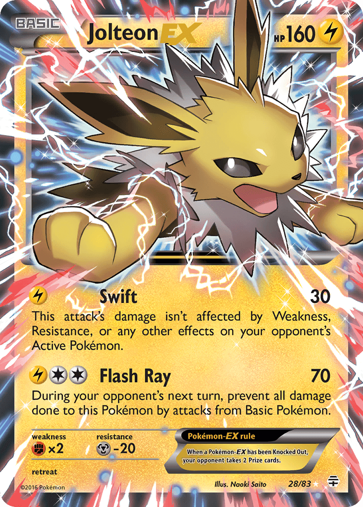 Jolteon-EX from Generations