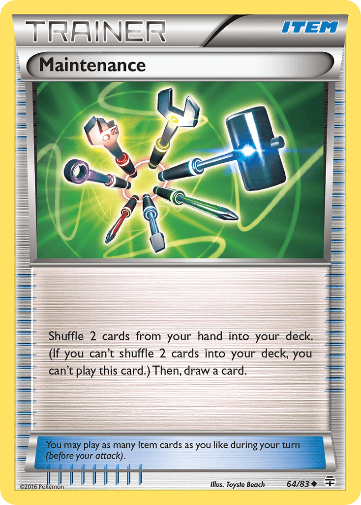 Maintenance Pokémon card