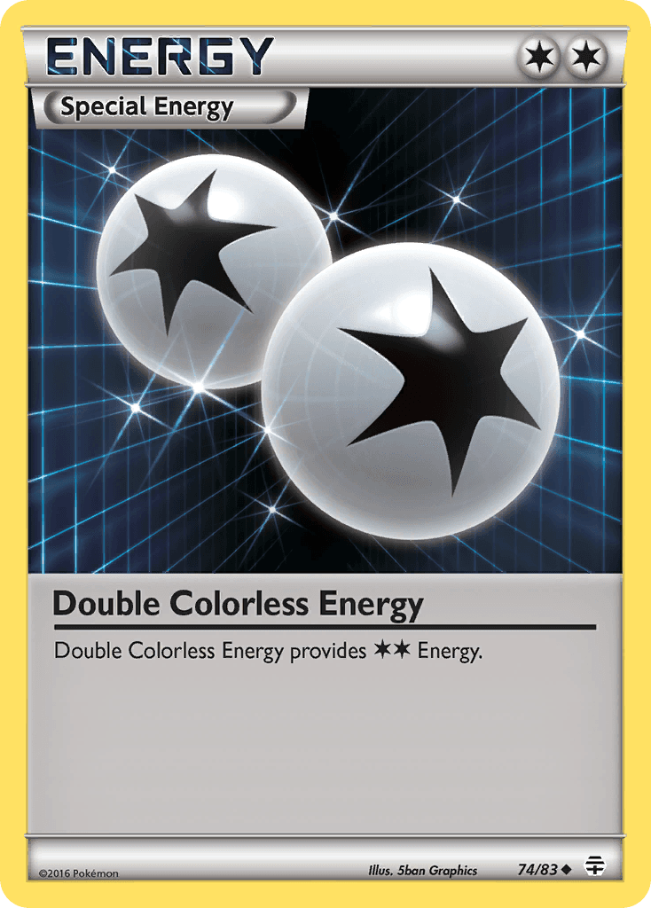 Double Colorless Energy Pokémon card
