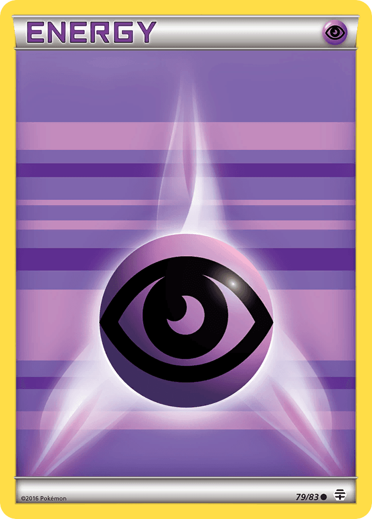 Psychic Energy Pokémon card