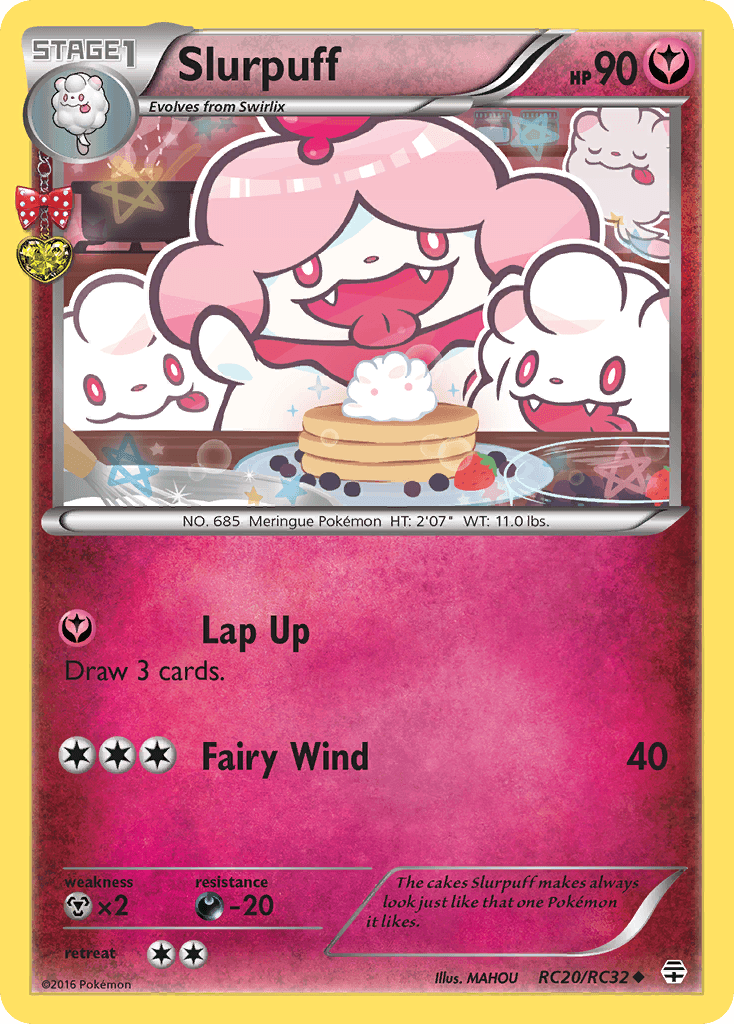 Slurpuff Pokémon card