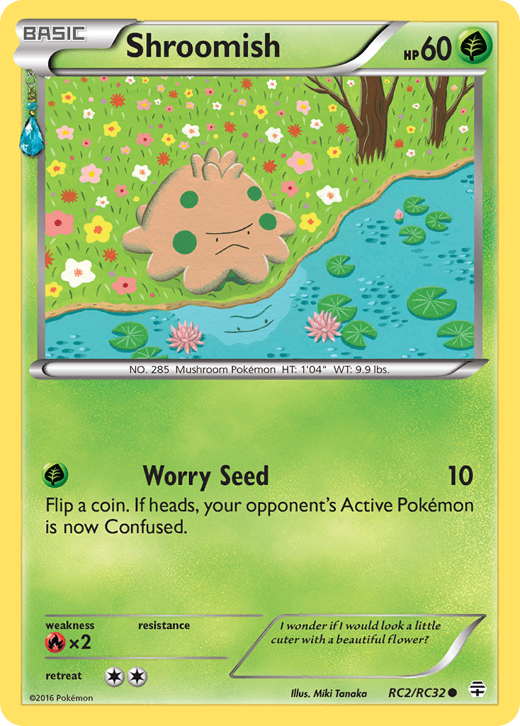 Shroomish Pokémon card