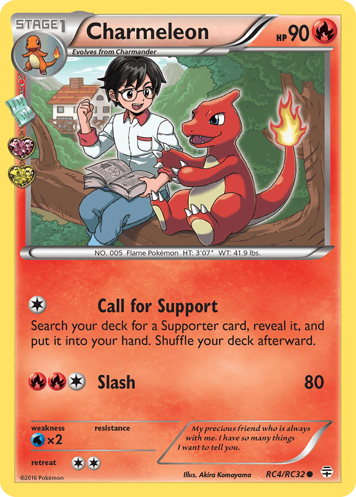 Charmeleon Pokémon card