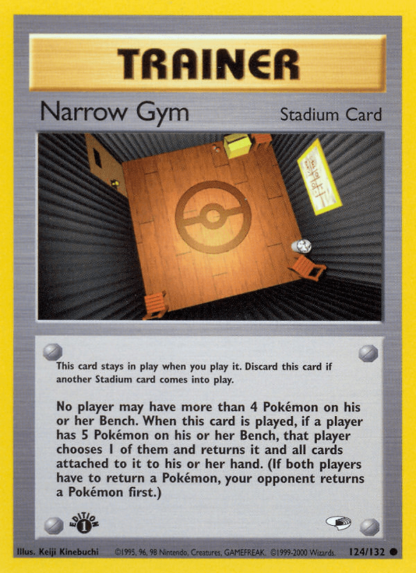 Narrow Gym Pokémon card
