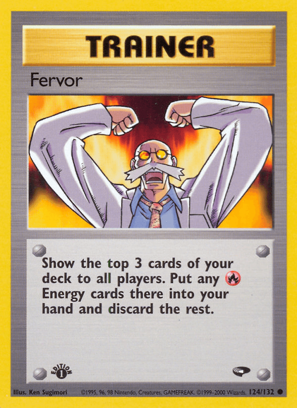 Fervor Pokémon card