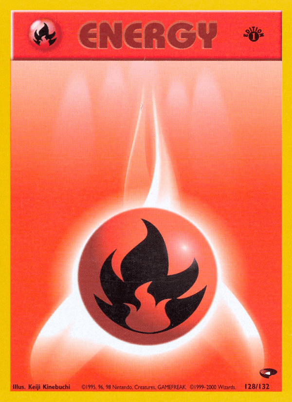 Fire Energy Pokémon card