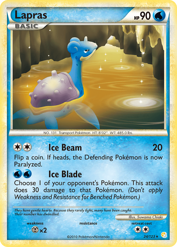 Lapras from HeartGold & SoulSilver