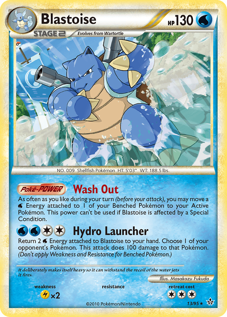 Blastoise from HS—Unleashed