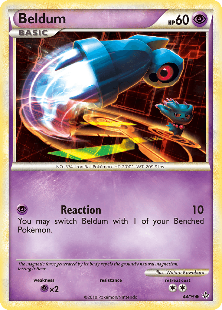 Beldum Pokémon card