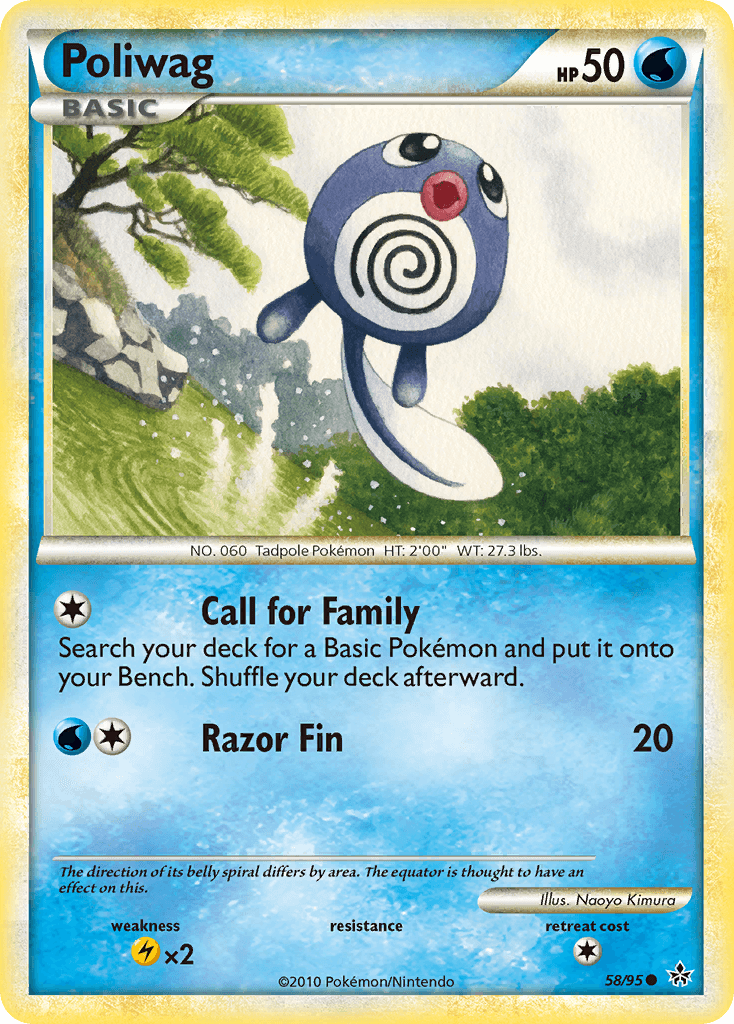Poliwag Pokémon card