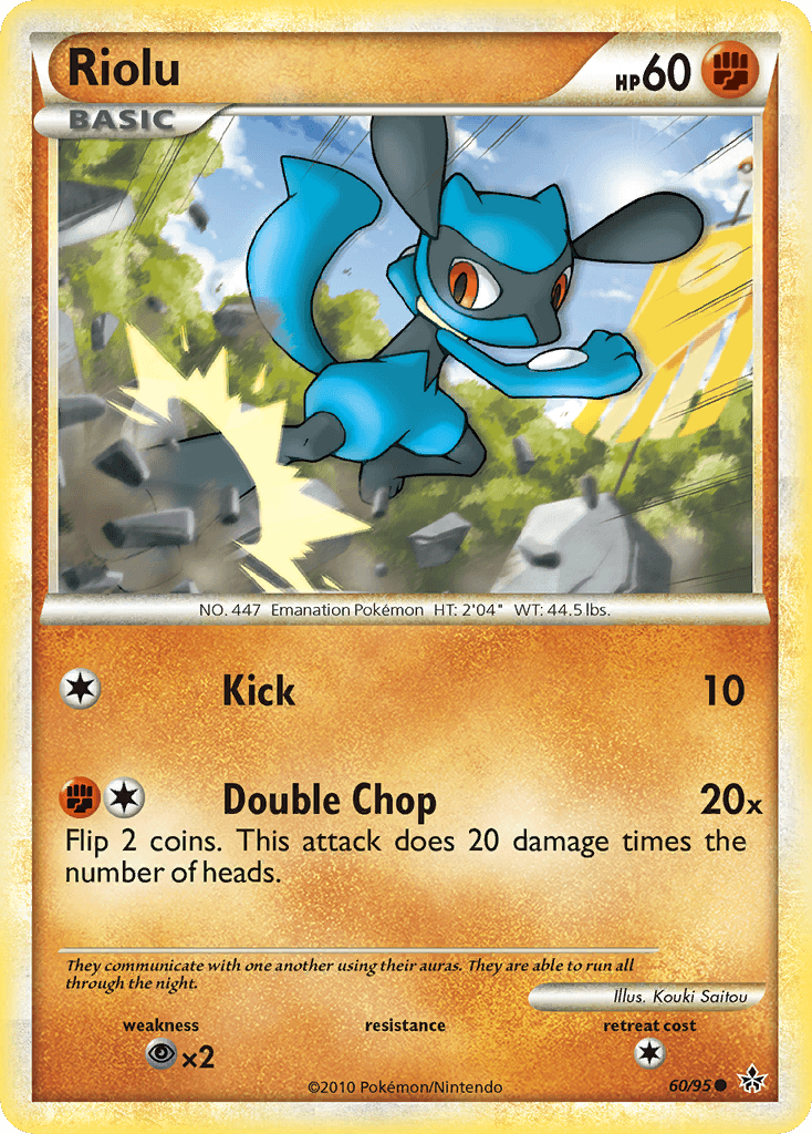 Riolu Pokémon card