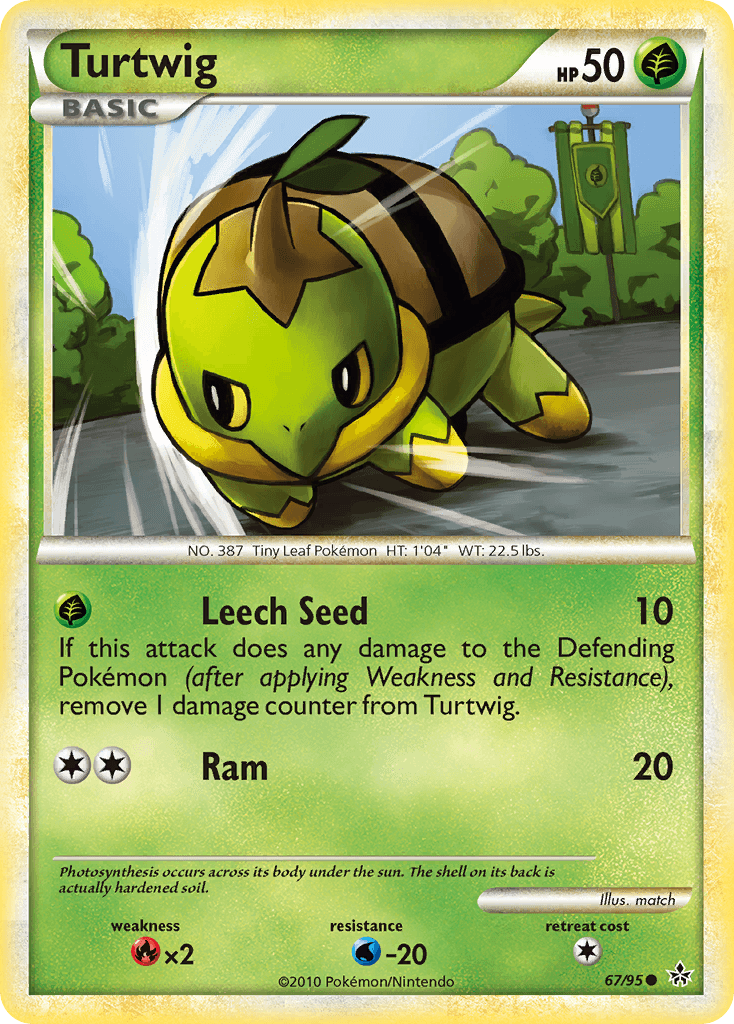 Turtwig Pokémon card
