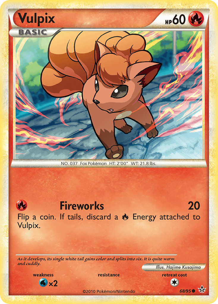 Vulpix Pokémon card