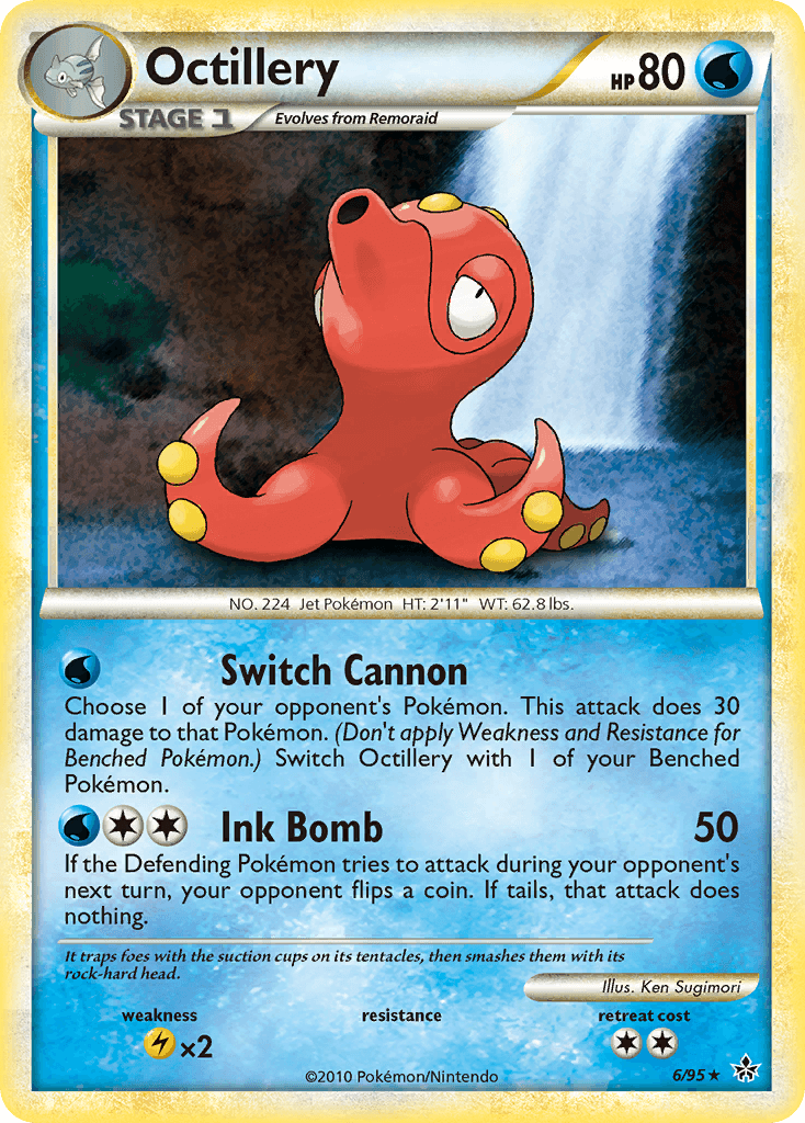 Octillery Pokémon card