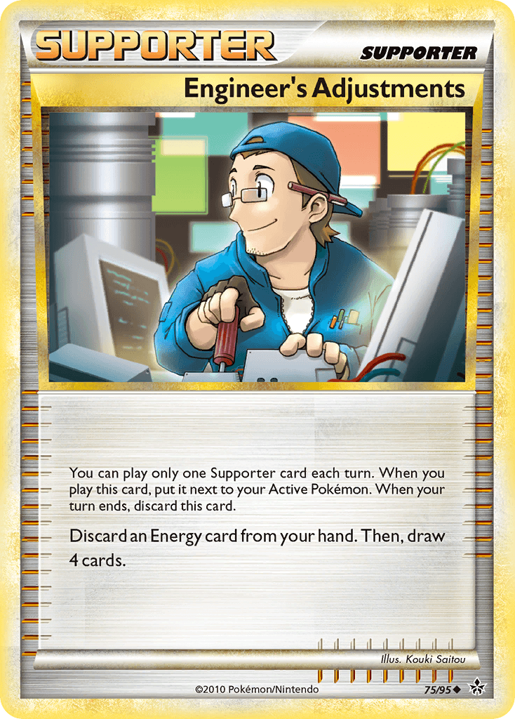 Engineer's Adjustments Pokémon card