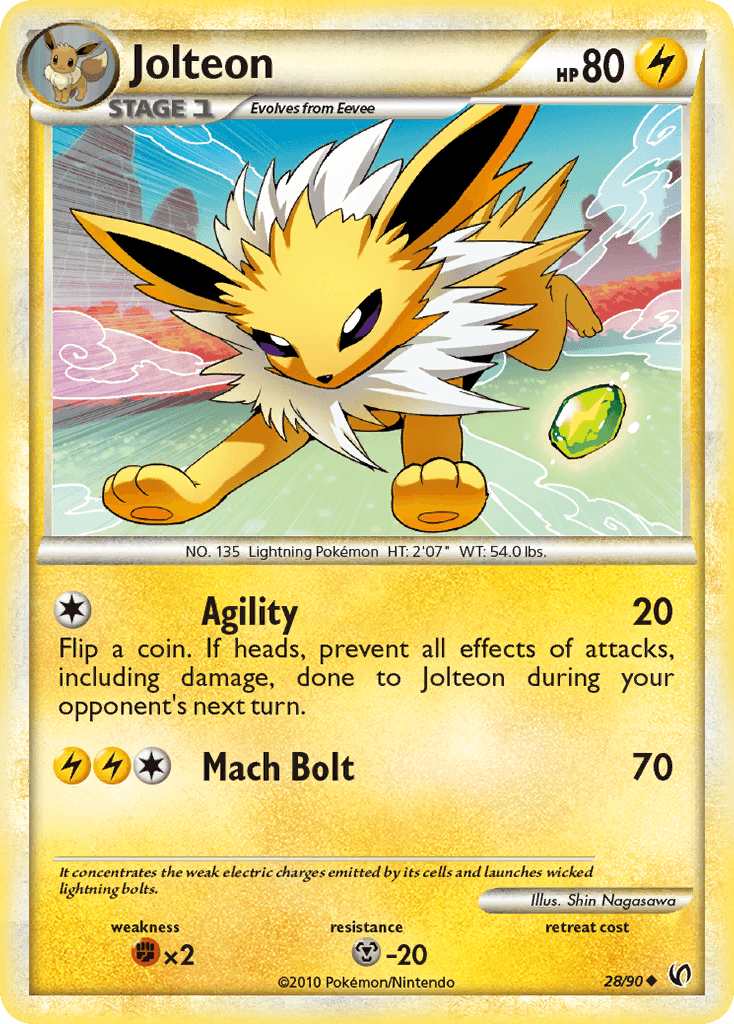 Jolteon from HS—Undaunted
