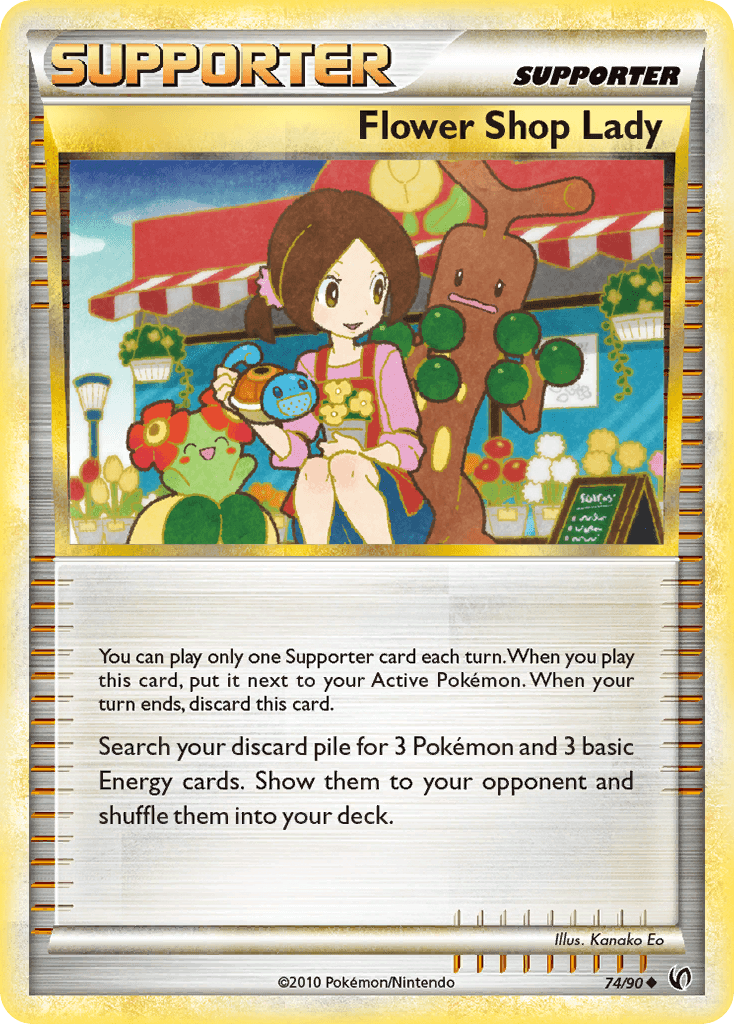 Flower Shop Lady Pokémon card