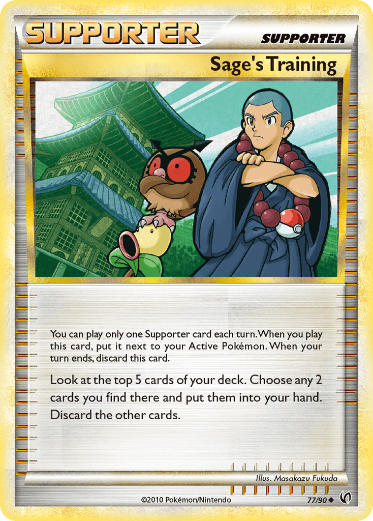Sage's Training Pokémon card