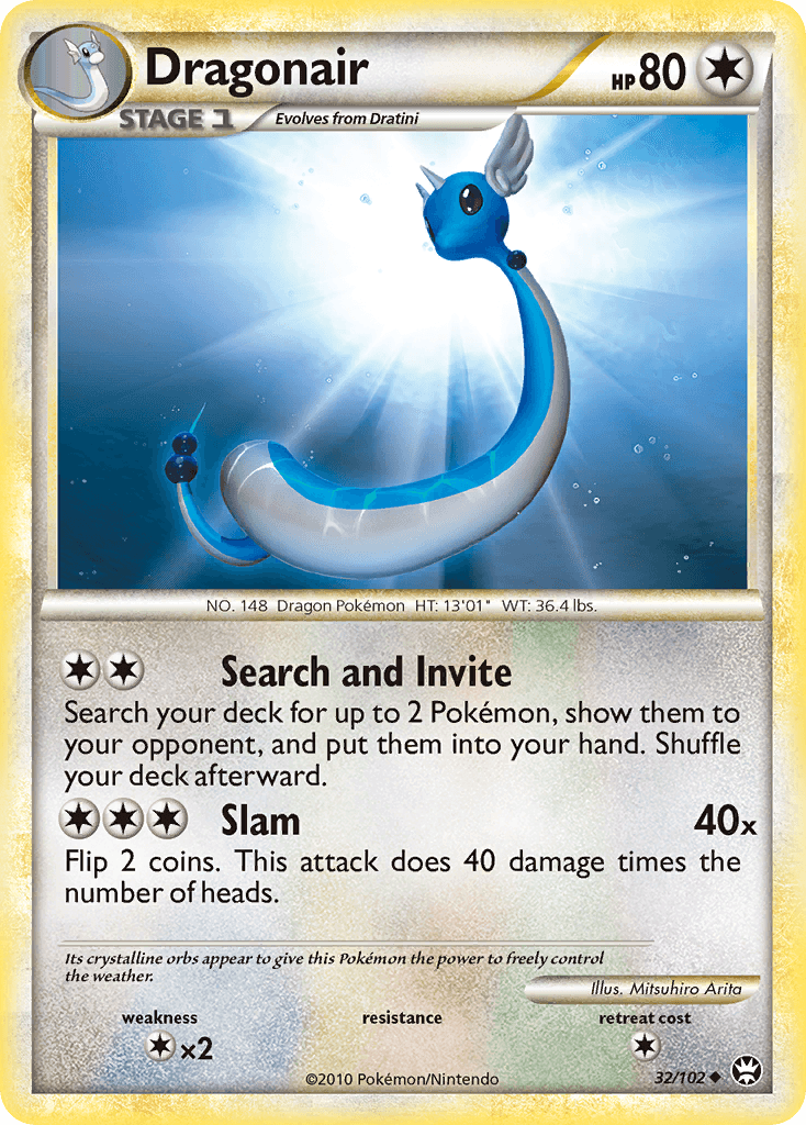 Dragonair Pokémon card