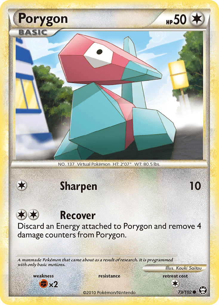 Porygon Pokémon card