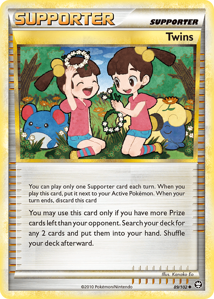 Twins Pokémon card