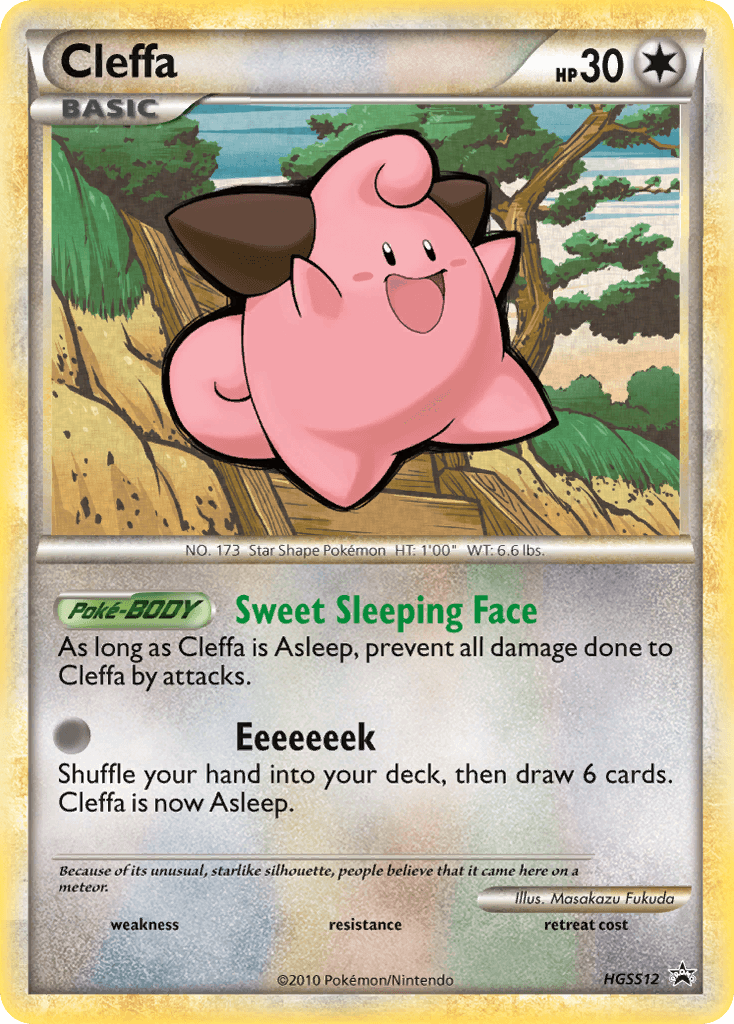 Cleffa Pokémon card