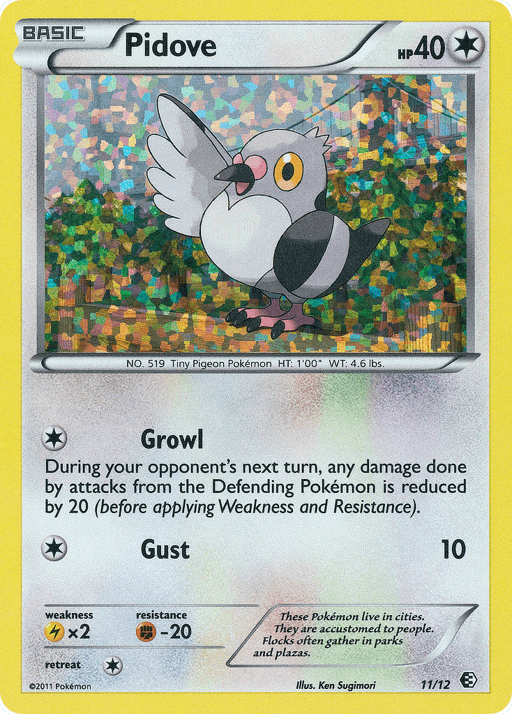 Pidove Pokémon card