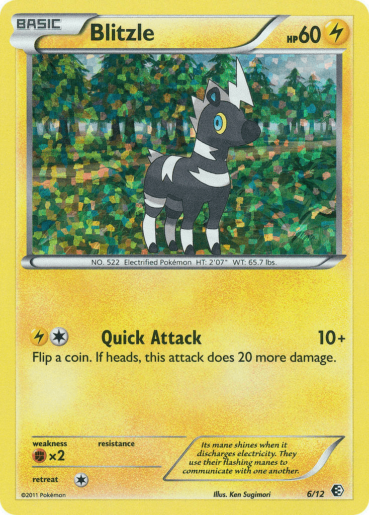 Blitzle Pokémon card