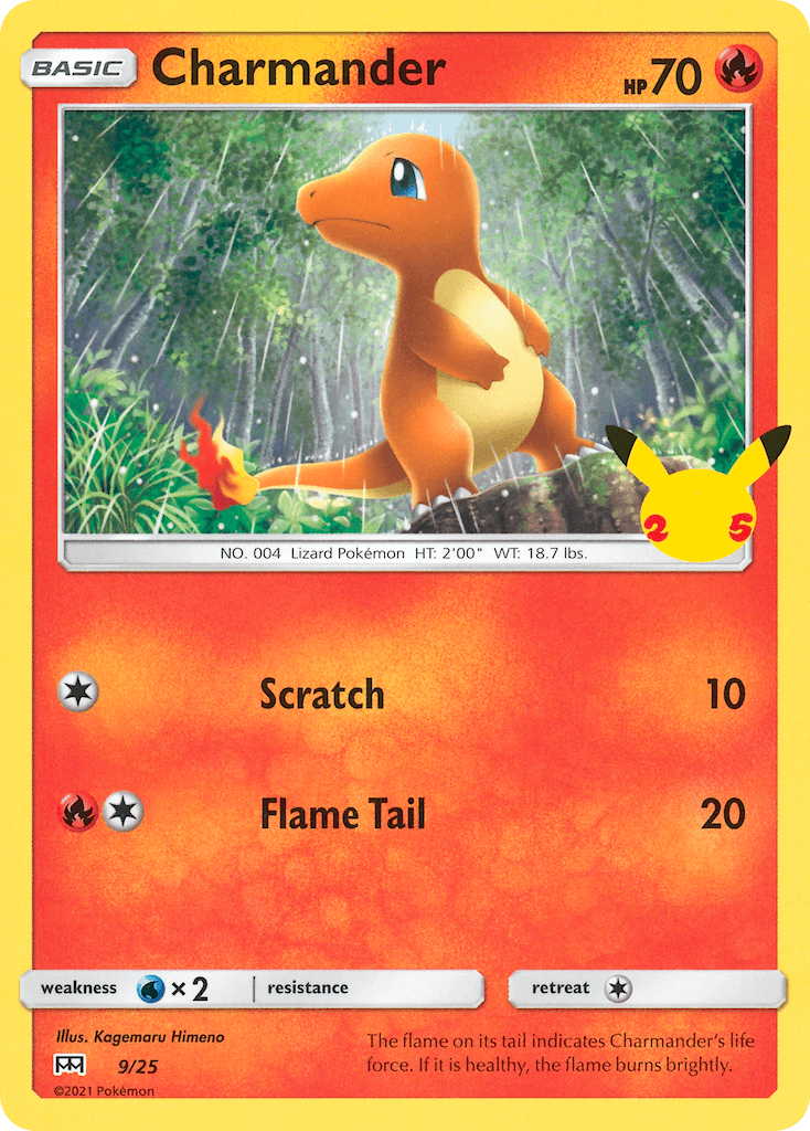 Charmander Pokémon card