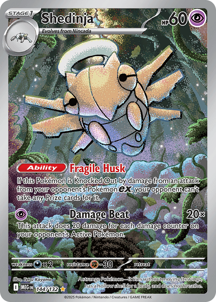 Shedinja Pokémon card
