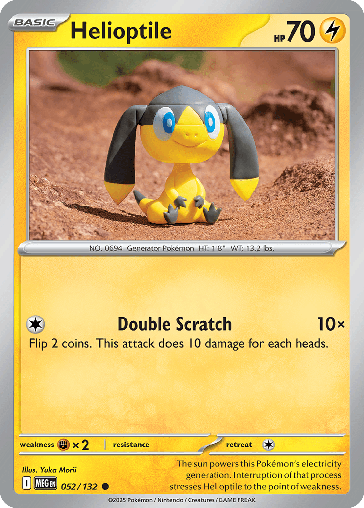 Helioptile — Lightning type