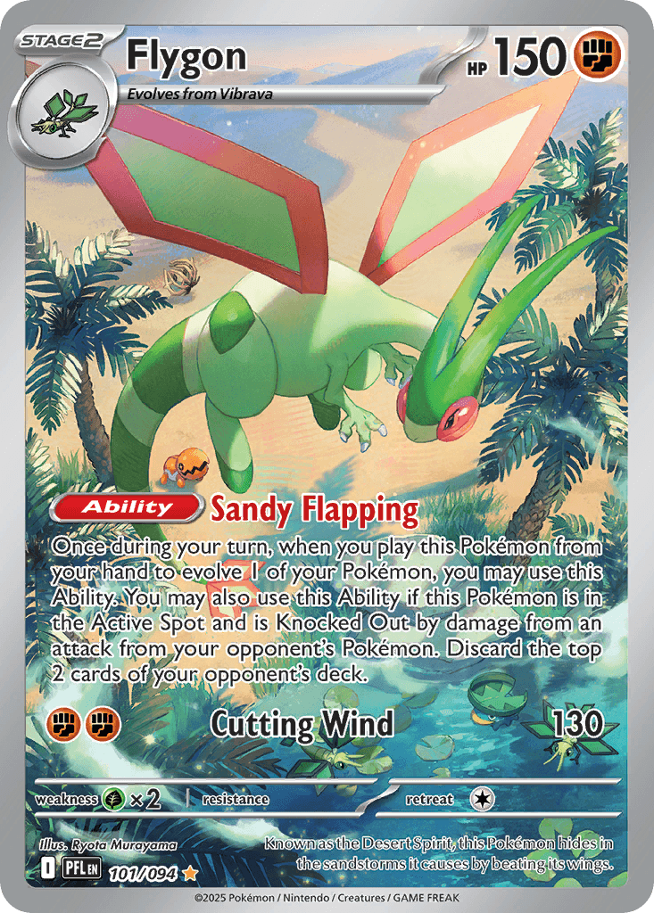 Flygon — Fighting type