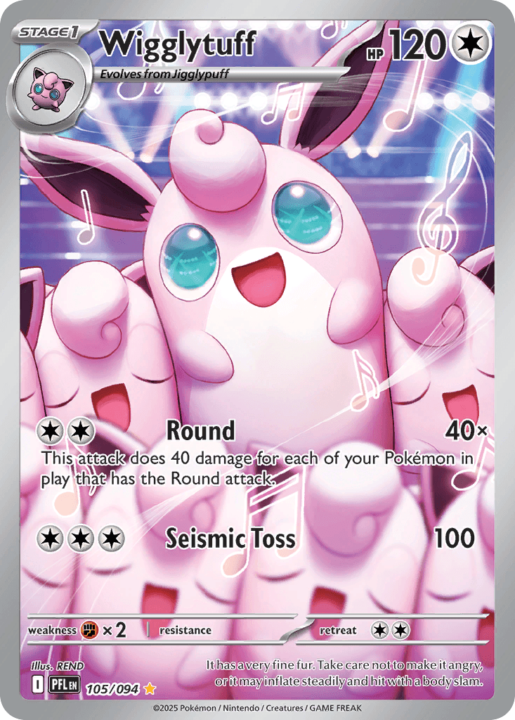 Wigglytuff Pokémon card