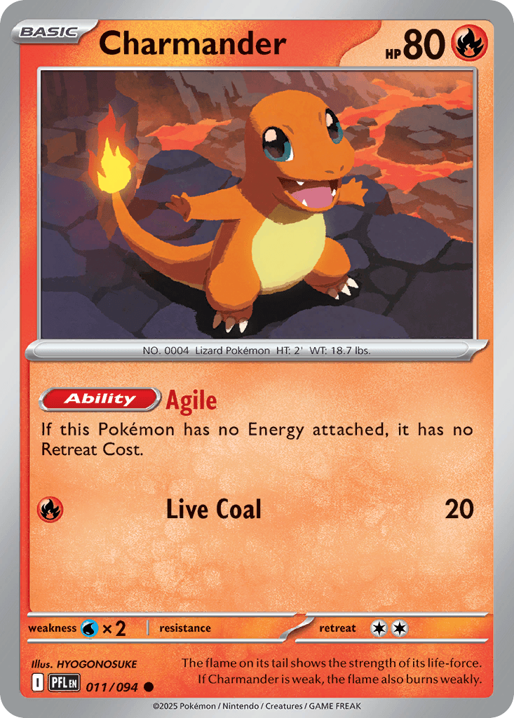 Charmander — Fire type
